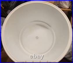 Vintage Crystal Pepsi Rolling Ice Chest Cooler Store Display Rare 1990's