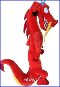 Vintage Disney Store Display Life Size Mushu Plush Dragon 50 Douglas Mulan Rare