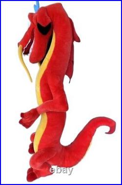 Vintage Disney Store Display Life Size Mushu Plush Dragon 50 Douglas Mulan Rare