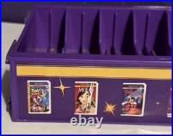 Vintage Disney VHS DVD Display Rack Blockbuster Store Promo Toy Story 90s Rare