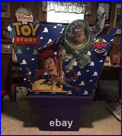 Vintage Disney Video Toy Story 3d Standee Toys R Us Store Display Rare