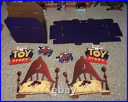 Vintage Disney Video Toy Story 3d Standee Toys R Us Store Display Rare