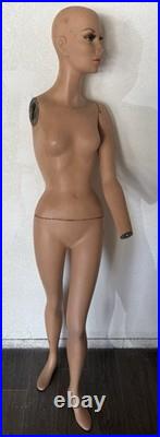 Vintage Female Mannequin 1972 Prisco Realistic Full Size Body Store Display Rare