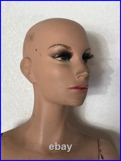 Vintage Female Mannequin 1972 Prisco Realistic Full Size Body Store Display Rare