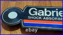 Vintage Gabriel Shock Absorbers Rare Store Display Clock Howard Jobber 4887