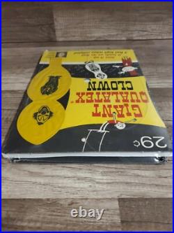 Vintage Giant Qualatex Clown Balloon with Store Display 8.5X 12 RARE NEW