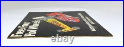 Vintage Hot Wheels 1978 Dealer Sign RARE STORE DISPLAY for Shell Stations