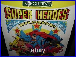 Vintage Justice League America Super Heroes Store Display Rare Brand New Nm 1994