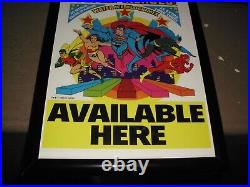 Vintage Justice League America Super Heroes Store Display Rare Brand New Nm 1994