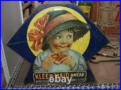 Vintage KLEEN MAID BREAD Grocery General STORE Advertising, display, very rare