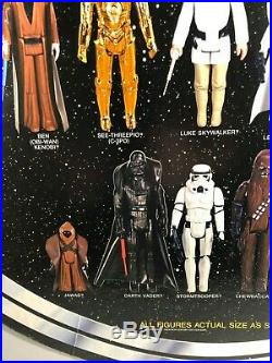 Vintage Kenner 1977 Star Wars Original 12 Bell Store Display RARE