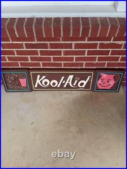 Vintage Kool-Aid Store Display Sign Advertisement Rare