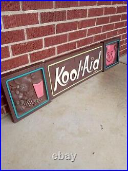 Vintage Kool-Aid Store Display Sign Advertisement Rare