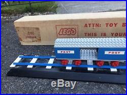 Vintage Lego 113 Motorized Train Display 1960s Bon Marche Store Display Rare