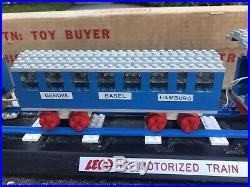 Vintage Lego 113 Motorized Train Display 1960s Bon Marche Store Display Rare