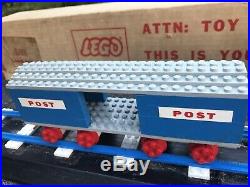 Vintage Lego 113 Motorized Train Display 1960s Bon Marche Store Display Rare