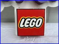 Vintage Lego Clikits Large Store Advertising Display Sign 26 Inches Htf Rare