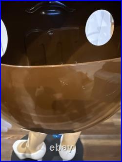 Vintage M&M Store Candy Display Character Brown Lady Rare Over 3 Feet Tall Vintage M&M Store Candy Display Character Brown Lady Rare Over 3 Feet Tall