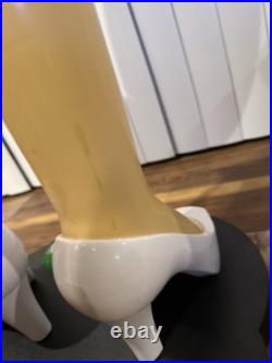 Vintage M&M Store Candy Display Character Brown Lady Rare Over 3 Feet Tall