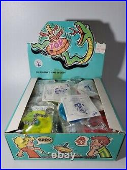 Vintage Magnetic Snake Top With Snakes And Orignal Display Box New Rare