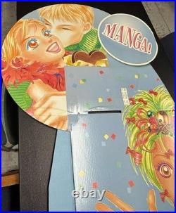 Vintage Manga TokyoPop Peach Girl Manga Retailer Store Display NEW RARE 2003
