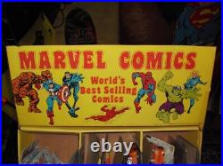 Vintage Marvel Rare Comic Store Display 4.5ft. X2ft. One-of-a-kind Complete 1976 Vintage Marvel Rare Comic Store Display 4.5ft. X2ft. One-of-a-kind Complete 1976
