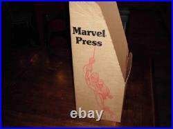 Vintage Marvel Rare Spider-man Comic Store Display Promo Box Huge 22 X 9 1983