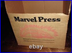 Vintage Marvel Rare Spider-man Comic Store Display Promo Box Huge 22 X 9 1983