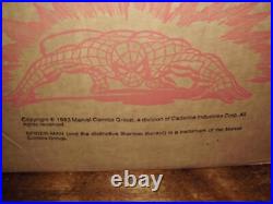 Vintage Marvel Rare Spider-man Comic Store Display Promo Box Huge 22 X 9 1983