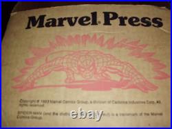 Vintage Marvel Rare Spider-man Comic Store Display Promo Box Huge 22 X 9 1983