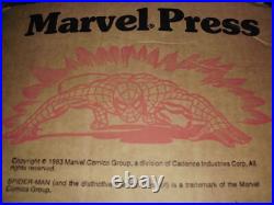 Vintage Marvel Rare Spider-man Comic Store Display Promo Box Huge 22 X 9 1983