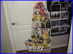 Vintage Marvel Rare X-men Comic Store Display Promo Standee Huge 5 Ft. Tall 1994