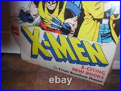 Vintage Marvel Rare X-men Comic Store Display Promo Standee Huge 5 Ft. Tall 1994