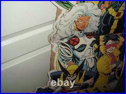 Vintage Marvel Rare X-men Comic Store Display Promo Standee Huge 5 Ft. Tall 1994