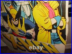 Vintage Marvel Rare X-men Comic Store Display Promo Standee Huge 5 Ft. Tall 1994