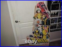 Vintage Marvel Rare X-men Comic Store Display Promo Standee Huge 5 Ft. Tall 1994