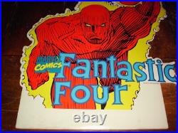 Vintage Marvel Rare X-men Fantastic Four Toy Store Display Huge 4 Ft. Long 1994
