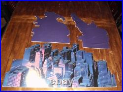 Vintage Marvel Rare X-men Fantastic Four Toy Store Display Huge 4 Ft. Long 1994