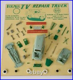 Vintage Marx Store Display Fix All Tv Repair Rca Panel Truck Rare