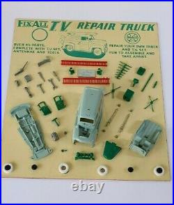 Vintage Marx Store Display Fix All Tv Repair Rca Panel Truck Rare