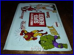 Vintage Mego Wgsh Display Box Header Marvel Comic Store Display Rare Vf 1974