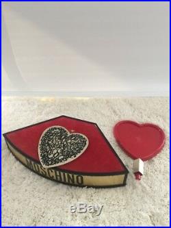 Vintage Moschino Display Stand Valentines Day Heart Piece Rare Moschino DISPLAY