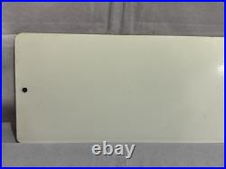 Vintage NIKE Street Sign Swoosh Logo Art White 24 Y2K Shoe Store Display RARE