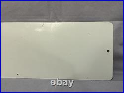 Vintage NIKE Street Sign Swoosh Logo Art White 24 Y2K Shoe Store Display RARE