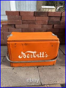 Vintage Nesbitt Orange Cooler 1950s Advertising Very Rare As Is / Display Only
