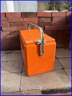 Vintage Nesbitt Orange Cooler 1950s Advertising Very Rare As Is / Display Only