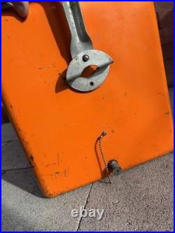Vintage Nesbitt Orange Cooler 1950s Advertising Very Rare As Is / Display Only