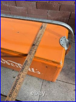 Vintage Nesbitt Orange Cooler 1950s Advertising Very Rare As Is / Display Only