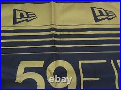 Vintage New Era 59fifty at 50 Store Banner Display Signage Advertising Rare