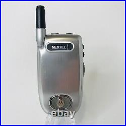 Vintage Nextel i730 Store Display Silver Non Functional Demo Cell Phone Rare